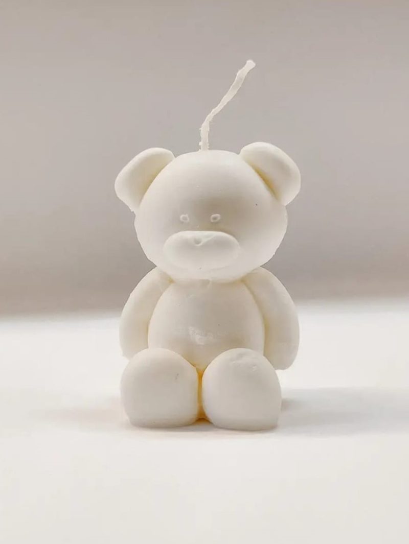 Ted teddybeer kaars