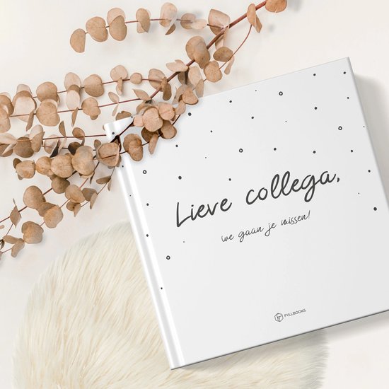 Afscheidsboek collega