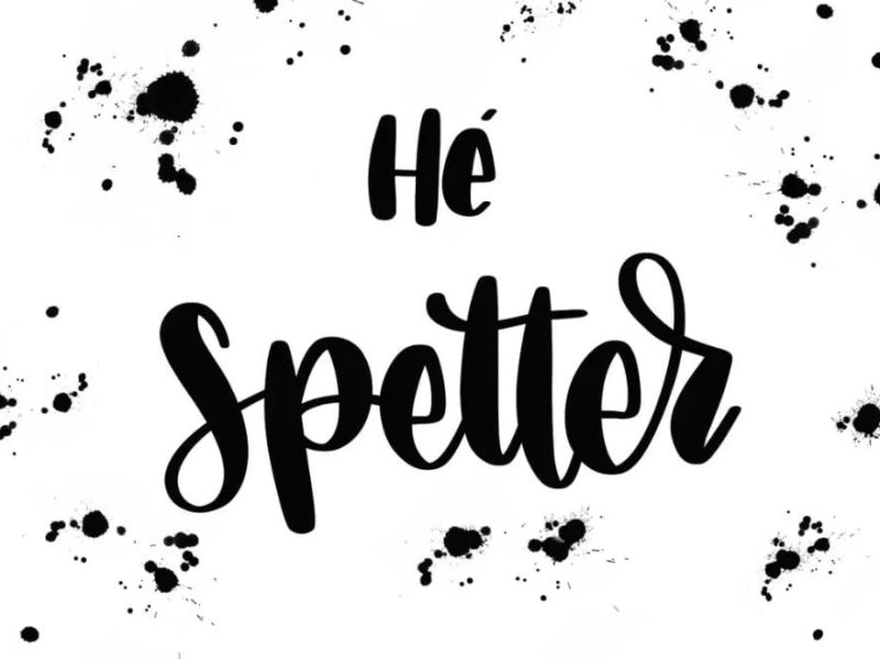 Kaart Hé spetter