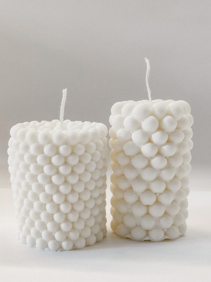 Bubbles M & L kaarsenset